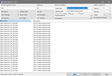 total commander rename|How to rename multiple files (multi.